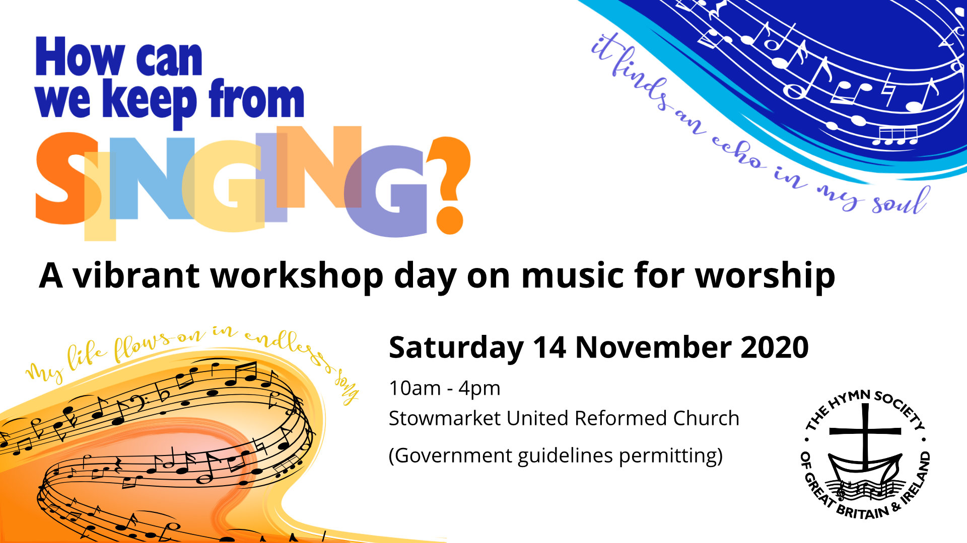 Featured image for “How can we keep from singing?”